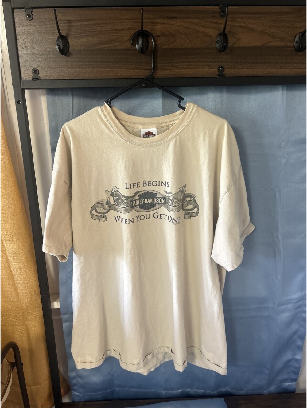 2xl Harley Davidson Waco Texas Life Begins When You Get One
